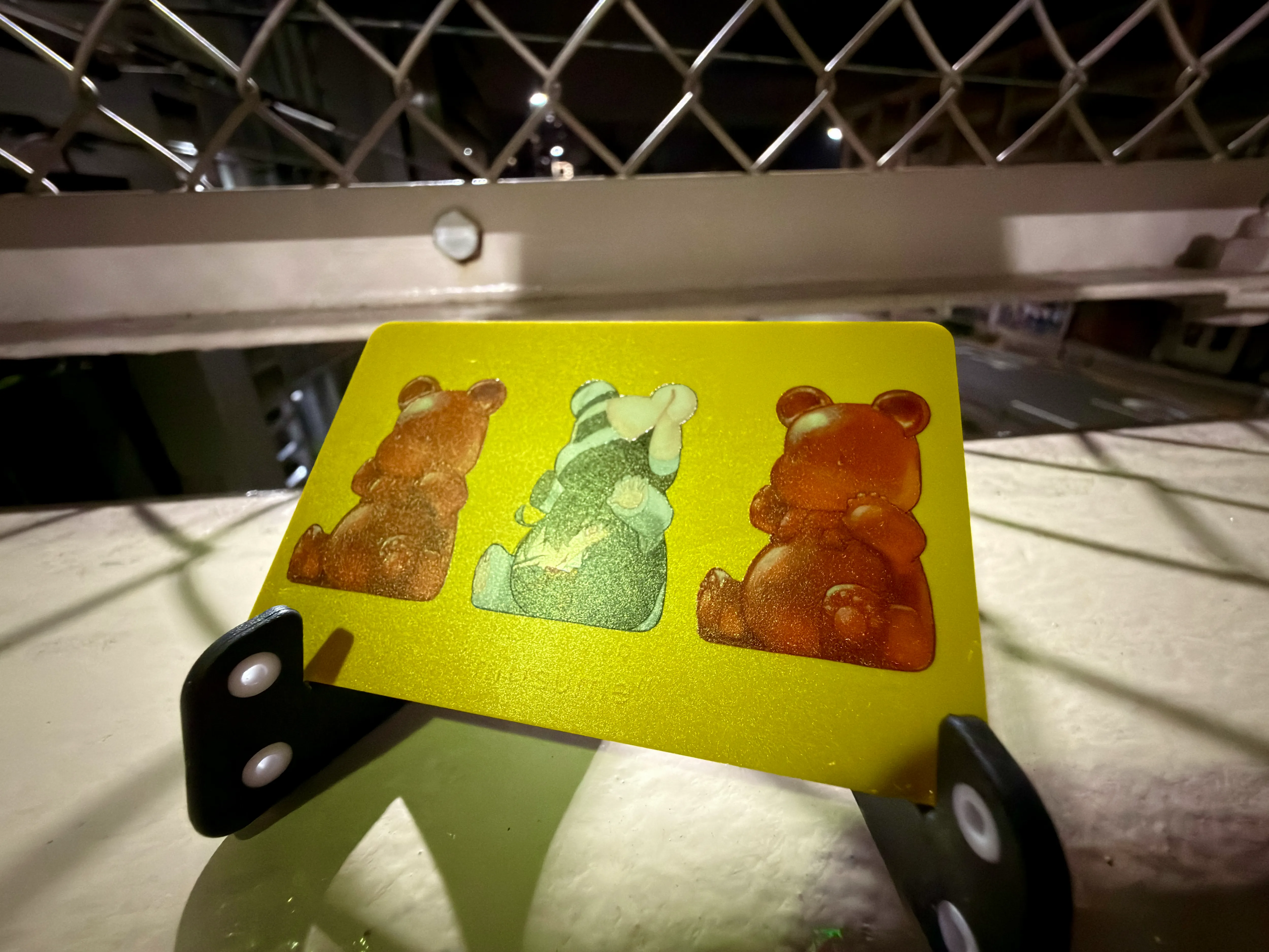 ダウンロードカード見本（表）